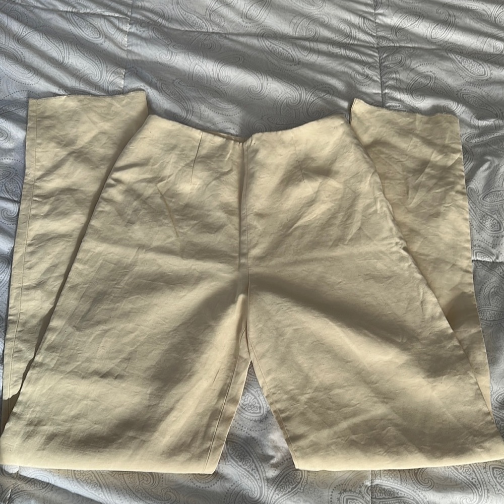 Krizia Italian made Linen pants Sz 4 (New with Tags!)